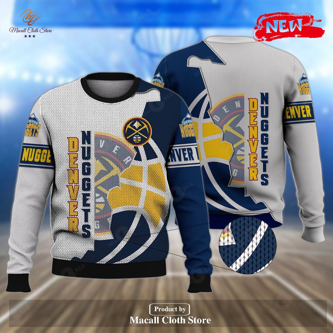 Denver Nuggets NBA Gift For Fan Hoodie Sweatshirt 3D Denver Nuggets NBA Gift For Fan Hoodie Sweatshirt 3D