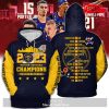 Denver Nuggets NBA Western Conference Champions Black Hoodie Sweatshirt 3D