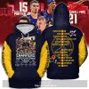Denver Nuggets NBA Western Conference Champions Dark Green Hoodie Sweatshirt 3D