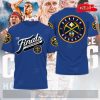Denver Nuggets NBA Western Conference Champions Mix Yellow Hoodie Sweatshirt 3D