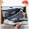 Denver Nuggets NBA New Yellow Air Jordan 13 For Fans POD Design