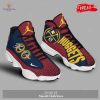 Personalized Name Denver Nuggets NBA White Air Jordan 13 For Fan POD Design