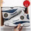 Personalized Name Denver Nuggets NBA Yellow Air Jordan 13 For Fan POD Design
