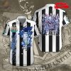 Newcastle United UEFA Champions League Apparels Hawaiian Shirt and Short
