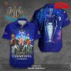 North Melbourne x Australia Football Club 3D Blue Apparels Hawaiian Shirt and Short