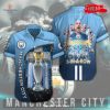 Premier League Champions Manchester City New Apparels 2023 Hawaiian Shirt and Short