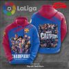 EPL Champions Manchester City 3D Blue Apparels Hoodie Sweatshirt 3D