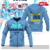 Premier League Champions Manchester City 3 In A Row 2023 V1 Hoodie Sweatshirt 3D