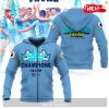 Premier League Champions Manchester City 3 In A Row 2023 Hoodie Sweatshirt 3D