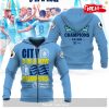 Premier League Champions Manchester City 3 In A Row 2023 V12 Hoodie Sweatshirt 3D