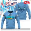 Premier League Champions Manchester City 3 In A Row 2023 V3 Hoodie Sweatshirt 3D