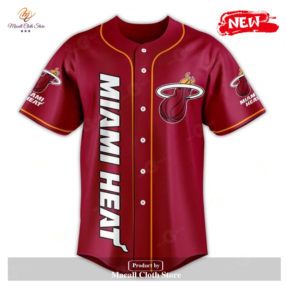 Premium Miami Heat 1988 Sports Fan Red Design Jersey Shirt