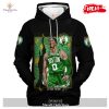 Boston Celtics Jayson Tatum Black New Style Jogger Hoodie Sweatshirt 3D