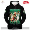Boston Celtics Jayson Tatum V1 Black Style Jogger Hoodie Sweatshirt 3D