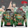 Boston Celtics NBA V4 Style Signatures Jogger Hoodie Sweatshirt 3D
