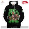 Boston Celtics We Rep Fast Black Signatures Jogger Hoodie Sweatshirt 3D