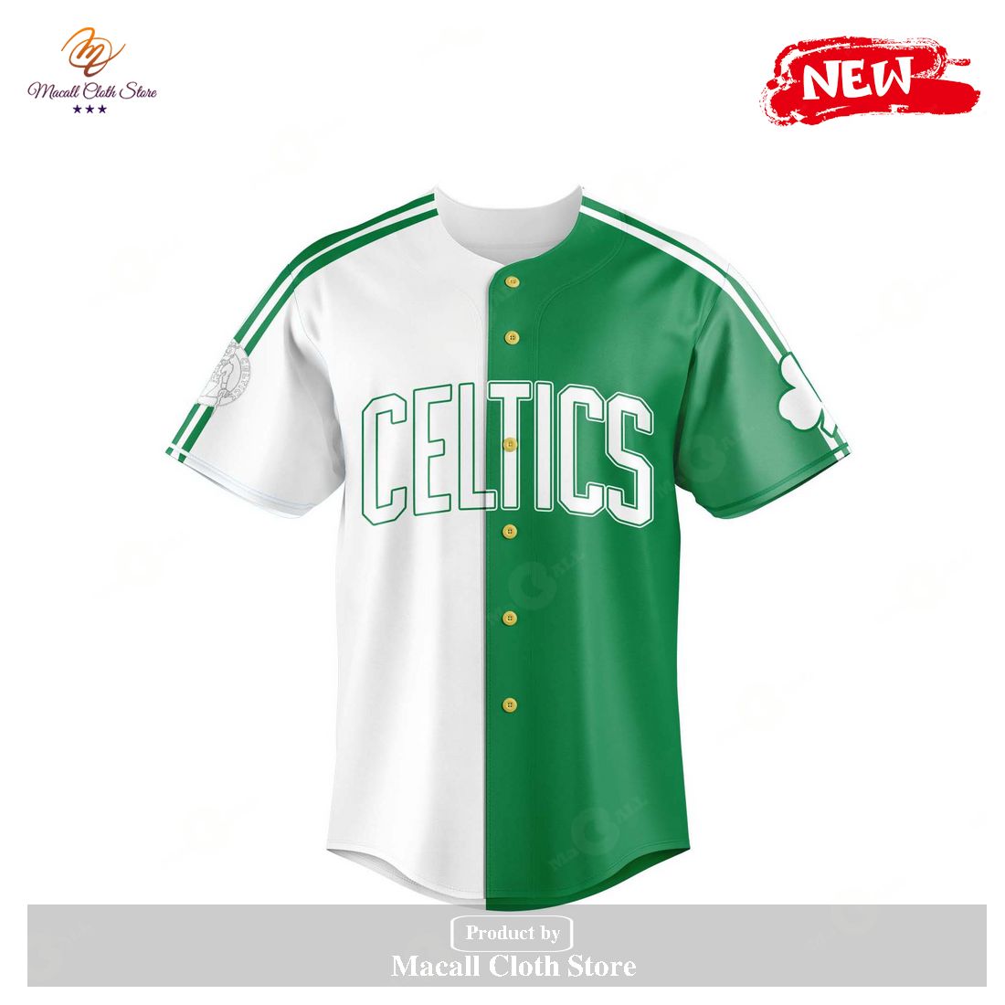 Boston Celtics Special 2023 Mix Green White For Fans Jersey