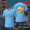 Istanbul 23 Final Manchester City 3D Blue Apparels Champions T-Shirt 3D