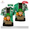 Personalized Boston Celtics Branded Grey Design Hot 2023 T Shirt 3D Personalized Boston Celtics Branded Grey Design Hot 2023 T Shirt 3D