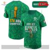 Personalized Name Boston Celtics Hulk Pattern Green 3D T Shirt Gift For Fan