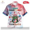 Personalized Name US Marine Mix Red White Design Hawaiian Shirt and Short