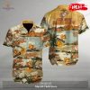 US Marine Corps Combatant Black Design Hawaiian Shirt and Short