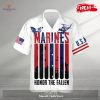US Marine Corps One Nation Under God Design Hawaiian Shirt and Short