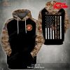 US Marine Corps Mix Black Red Preimum Design Hoodie Sweatshirt 3D