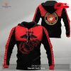 US Marine Corps Veteran Mix Color Design Hoodie Sweatshirt 3D