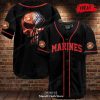 US Marine USMC Design Baseball Jersey Shirt