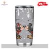 Disney Tumbler – Mickey And Minnie Glitter V1 Grey Tumbler Cup