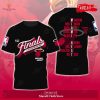 Miami Heat NBA Finals Eastern Conference Champs 2023 Red T Shirt 3D