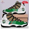 NBA Boston Celtics x Gucci New Air Jordan 11 Sneakers Shoes Gift For Fans POD Design