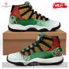 NBA Brooklyn Nets America Premium Sports Air Jordan 11 Sneakers Shoes POD Design