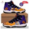 NBA Los Angeles Lakers America Purple Sports Air Jordan 11 Sneakers Shoes POD Design
