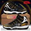 NBA Phoenix Suns America Purple Sports Air Jordan 11 Sneakers Shoes POD Design