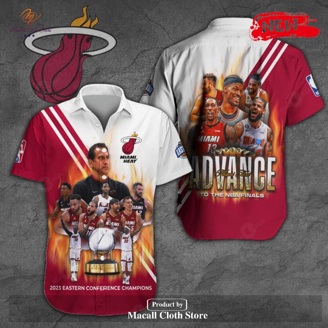 Miami Heat NBA Finals 2023 Eastern Conference Champions Hawaiian Shirt and Short Miami Heat NBA Finals 2023 Eastern Conference Champions Hawaiian Shirt and Short