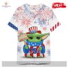 Star Wars America Happy 4th Of July Independence Day Gift For Fans V1 T Shirt 3D