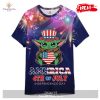 Star Wars America Happy 4th Of July Independence Day Gift For Fans V2 T Shirt 3D