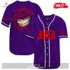 Joker HaHaHa Why So Serious Red Baseball Jersey