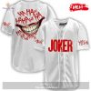 Joker HaHaHa Why So Serious Red Baseball Jersey