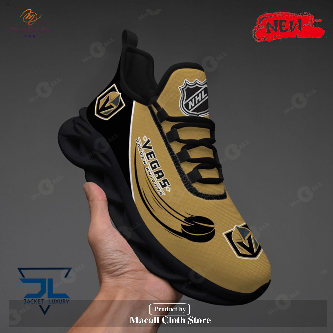 Vegas Golden Knights Gifts For Sports Lovers Yellow Max Soul Sneaker Shoes Vegas Golden Knights Gifts For Sports Lovers Yellow Max Soul Sneaker Shoes