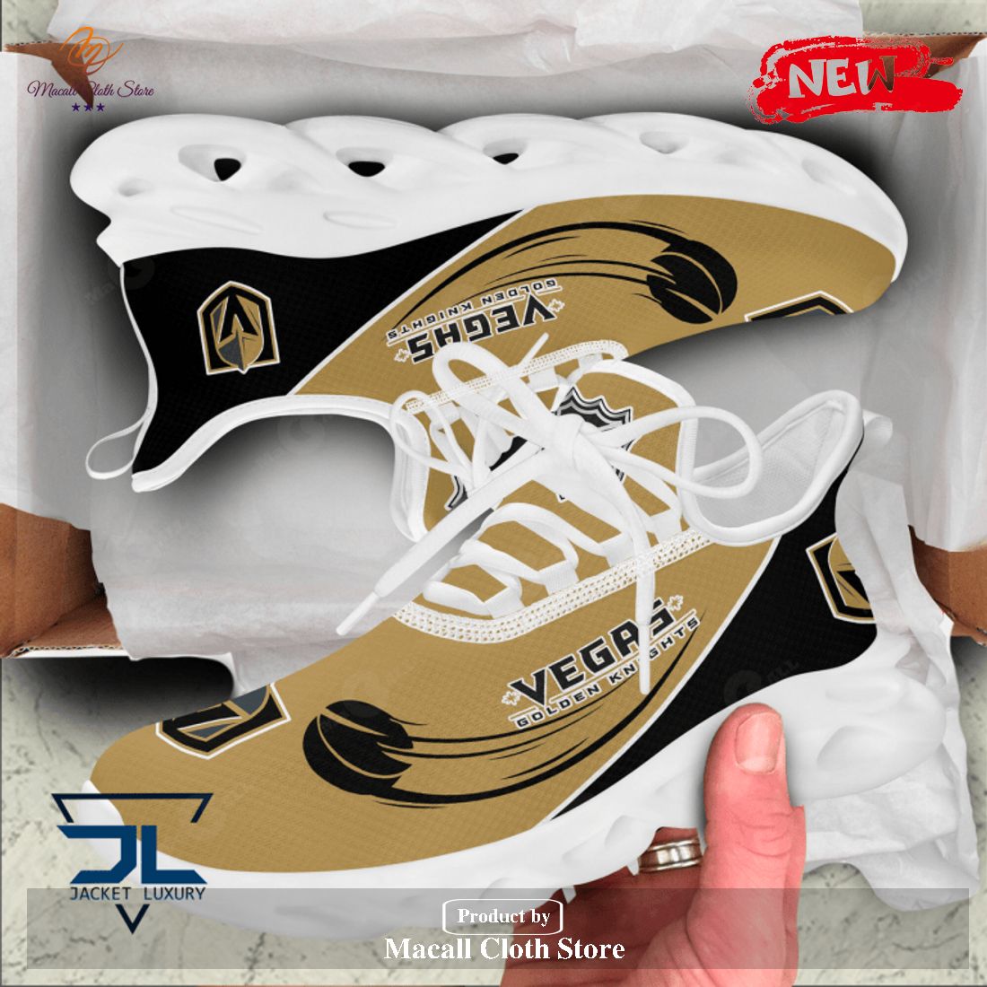Vegas Golden Knights Gifts For Sports Lovers Yellow Max Soul Sneaker Shoes Vegas Golden Knights Gifts For Sports Lovers Yellow Max Soul Sneaker Shoes