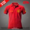 Personalized Name Man United Premium Black Polo Shirt