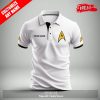 Personalized Name Star Trek Premium Navy Blue Polo Shirt