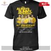 Metallic 42nd Anniversary 1981 2023 Thank You For The Memories Signatures T-Shirt