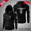 Personalized Name Ford Mustang Premium Grey Hoodie Sweatshirt 3D