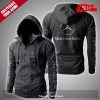 Personalized Name Mercedes Benz Luxury Grey Gradient Style Hoodie Sweatshirt 3D