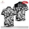 Personalized Name Caterpillar Luxury Black Polo Shirt