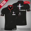Personalized Name Ford Mustang Premium Mix White Blue Polo Shirt
